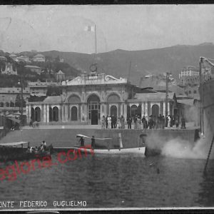 ag0816 - CARTOLINA D'EPOCA - Genova Città - Ponte Federico Guglielmo  1913