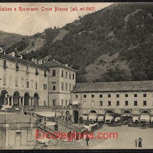 ae1880 - CARTOLINA  D'EPOCA - Biella Provincia - Oropa  1909