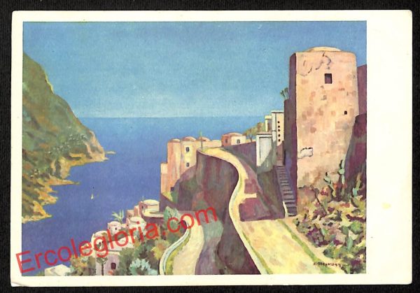ai4616 - CARTOLINA D'EPOCA - Salerno Provincia - Positano
