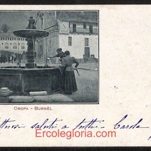 ae1884 - CARTOLINA  D'EPOCA - Biella Provincia - Oropa