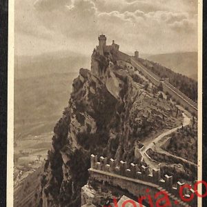 ai4827 - CARTOLINA D'EPOCA - San Marino Città - Seconda e Terza Torre