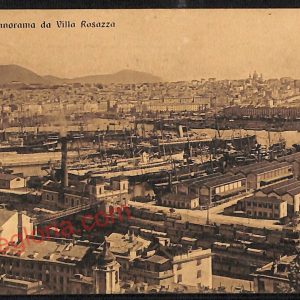 ag0824 - CARTOLINA D'EPOCA - Genova Città - Panorama