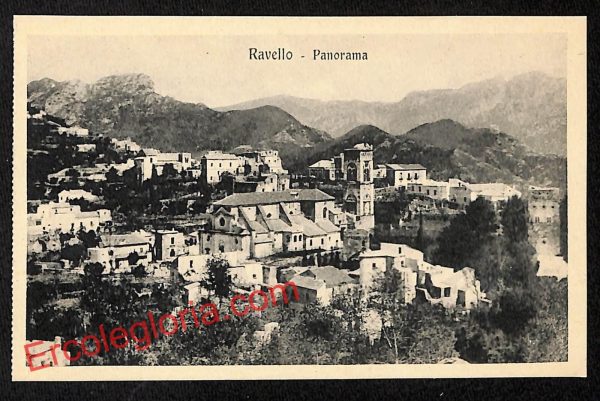ai4639 - CARTOLINA D'EPOCA - Salerno Provincia - Ravello