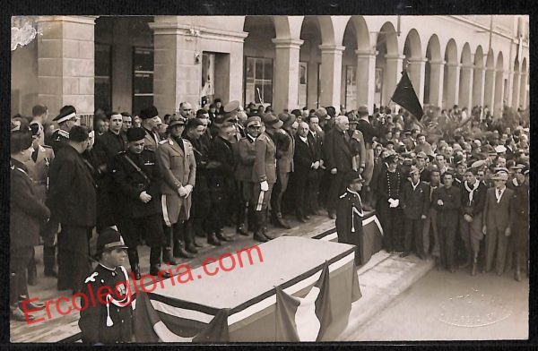 ah9782 - CARTOLINA D'EPOCA - Reggio Emilia Città - Autorità Civili e Militari