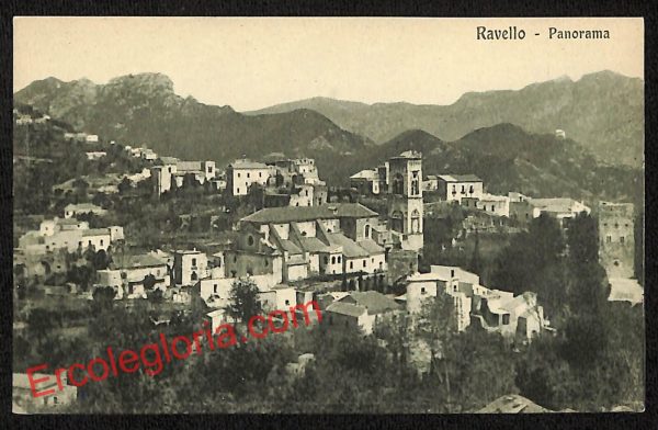 ai4643 - CARTOLINA D'EPOCA - Salerno Provincia - Ravello