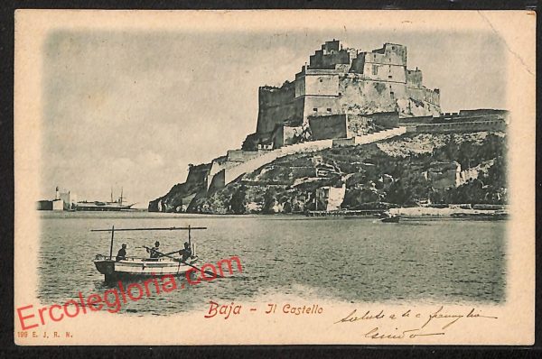 ah3800 - CARTOLINA D'EPOCA - Napoli Provincia - Baja