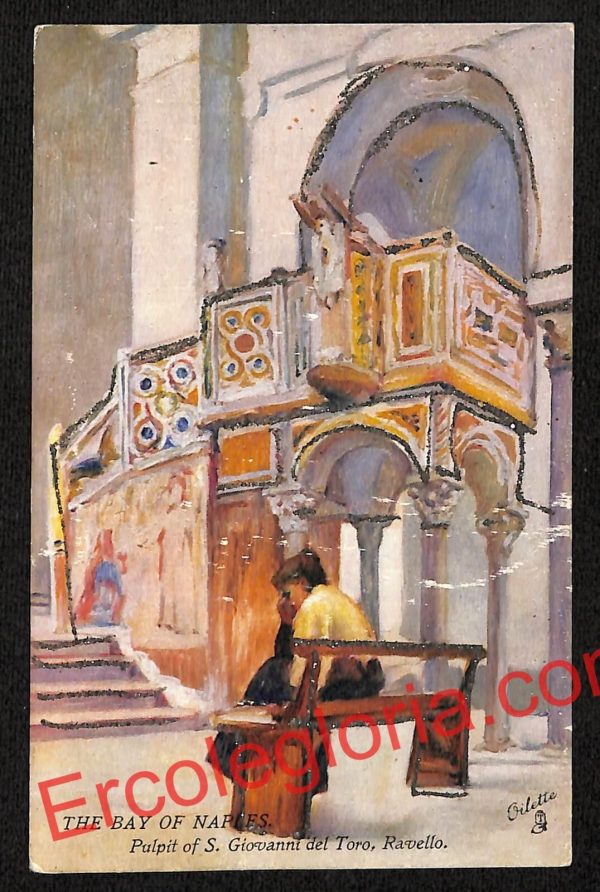 ai4649 - CARTOLINA D'EPOCA - Salerno Provincia - Ravello