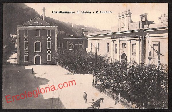 ah3815 - CARTOLINA D'EPOCA - Napoli  Provincia - Castellammare di Stabia