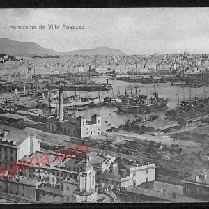 ag0837 - CARTOLINA D'EPOCA - Genova Città - Panorama