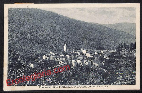 ah8802 - CARTOLINA D'EPOCA - Pistoia Provincia - San Marcello Pistoiese