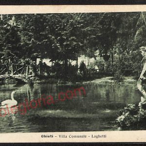 ae4948 - CARTOLINA D'EPOCA - Chieti Città - Villa Comunale  1920