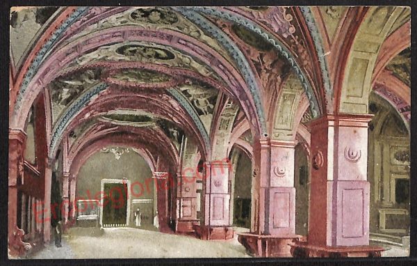 ae4950 - CARTOLINA D'EPOCA - Chieti Città - Cripta di S. Giustina