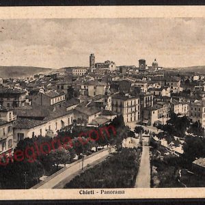 ae4951 - CARTOLINA D'EPOCA - Chieti Città - Panorama  1938