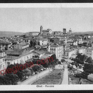 ae4952 - CARTOLINA D'EPOCA - Chieti Città - Panorama