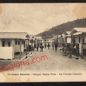 ag8453 - CARTOLINA D'EPOCA - Messina Città - Via Principe Umberto