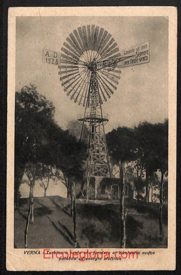 ae0551 - CARTOLINA  D'EPOCA - Arezzo Provincia - Verna  1932