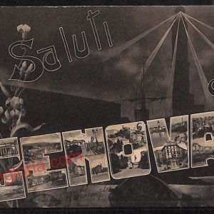 ag0903 - CARTOLINA D'EPOCA - Genova Città