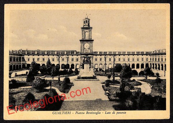 ah9862 - CARTOLINA D'EPOCA - Reggio Emilia Provincia - Gualtieri