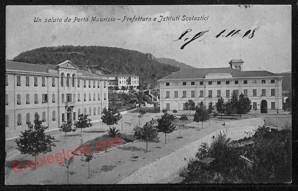 ag4469 - CARTOLINA D'EPOCA - Imperia Città - Porto Maurizio   1908