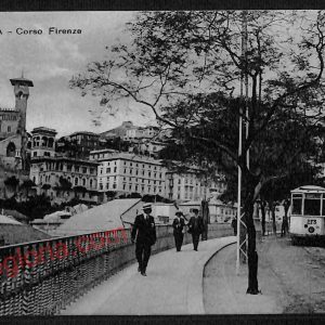 ag0904 - CARTOLINA D'EPOCA - Genova Città - Corso Firenze