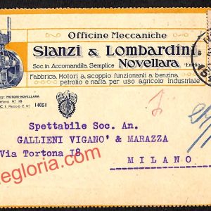 ah9878 - STORIA POSTALE - Reggio Emilia Provincia - Novellara