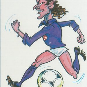 75830 - CARTOLINA  D'EPOCA Illustrata - CALCIO  Roberto Baggio 1990   Prosdocimi