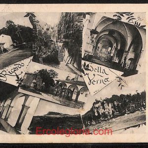 ae0552 - CARTOLINA  D'EPOCA - Arezzo Provincia - Verna  1909