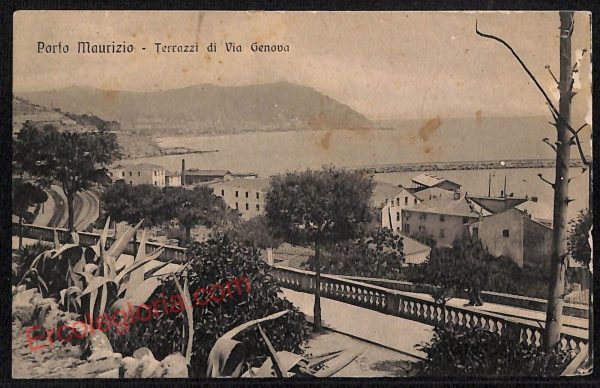 ag4470 - CARTOLINA D'EPOCA - Imperia Città - Porto Maurizio
