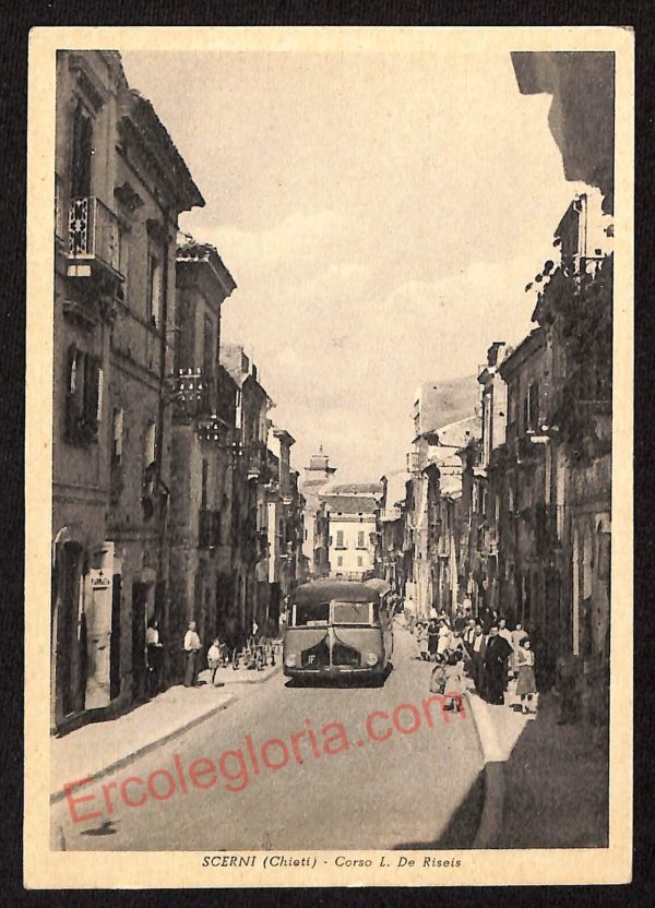 ae5055 - CARTOLINA D'EPOCA - Chieti Provincia - Scerni