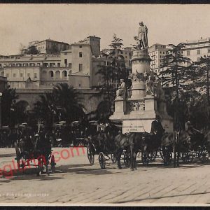 ag0933 - CARTOLINA D'EPOCA - Genova Città - Piazza Acqua verde   1921