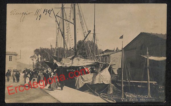 ag7050 - CARTOLINA D'EPOCA - Lucca Provincia - Viareggio