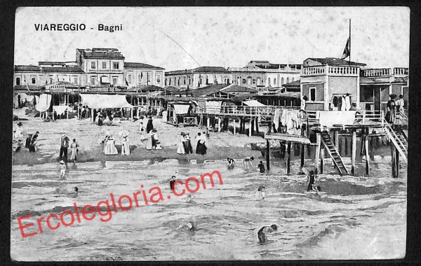 ag7058 - CARTOLINA D'EPOCA - Lucca Provincia - Viareggio