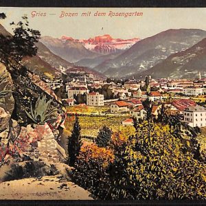 ae3552 - CARTOLINA  D'EPOCA - Bolzano Città - Panorama