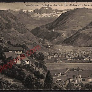 ae3554 - CARTOLINA  D'EPOCA - Bolzano Città - Funicolare Guncinà