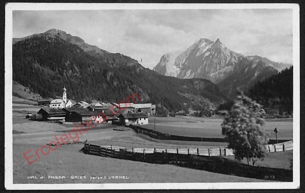 ae3555 - CARTOLINA  D'EPOCA - Bolzano Città - Val di Fassa