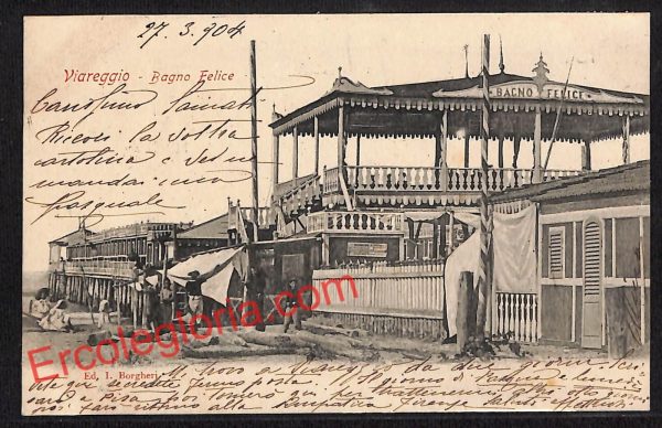 ag7074 - CARTOLINA D'EPOCA - Lucca Provincia - Viareggio