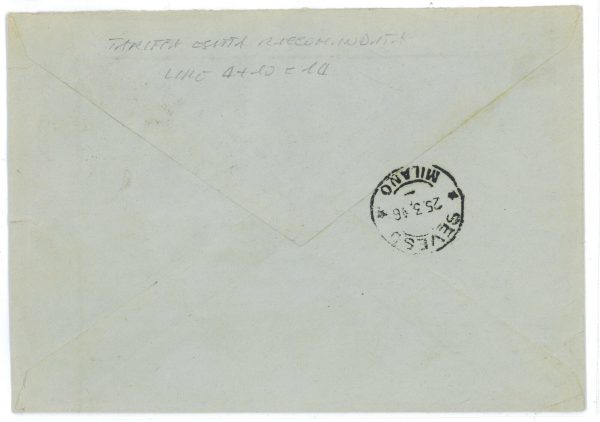 P2502 - ITALIA LUOGOTENENZA , MISTA REGNO LUOGOTENENZA 23.3.1946 - immagine 2