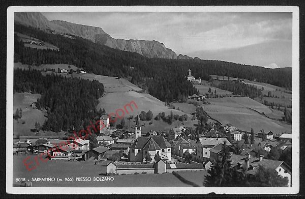 ae3558 - CARTOLINA  D'EPOCA - Bolzano Città - Sarentino  1935