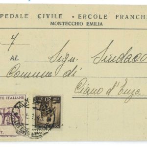 P2507 - ITALIA LUOGOTENENZA , MISTA CON REPUBBLICA 5.1.1946