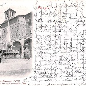 aa9865 - CARTOLINA  D'EPOCA - Perugia Città - 1905