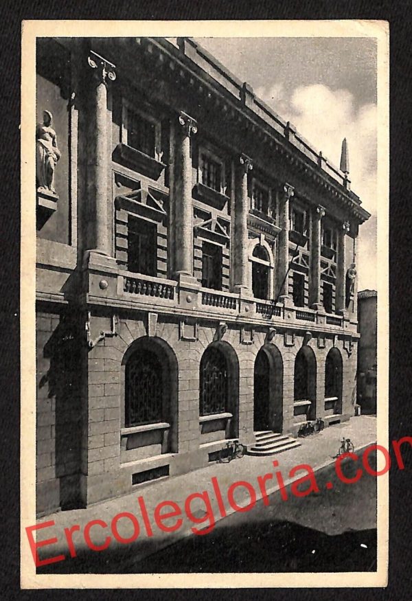 ai0424 - CARTOLINA D'EPOCA - Rieti Città - Palazzo delle Poste e Telegrafi