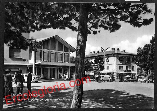 ah6011 - CARTOLINA  D'EPOCA - Pavia Provincia - Brallo