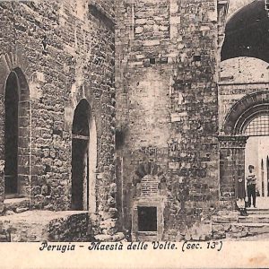 aa9873 - CARTOLINA  D'EPOCA - Perugia Città - Maestà delle  Volte  1909