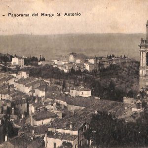 aa9885 - CARTOLINA  D'EPOCA - Perugia Città - Borgo S. Antonio 1920