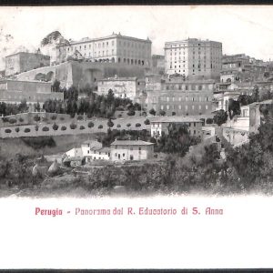 aa9891  - CARTOLINA  D'EPOCA - Perugia Città - San Anna 1911