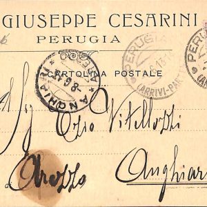aa9892  - CARTOLINA  D'EPOCA - Perugia Città