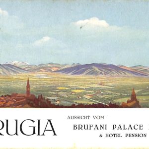 aa9899  - CARTOLINA  D'EPOCA - Perugia Città -Brufani Palace Hotel