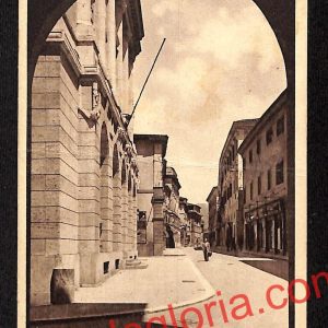 ai0425 - CARTOLINA D'EPOCA - Rieti Città - Via Garibaldi