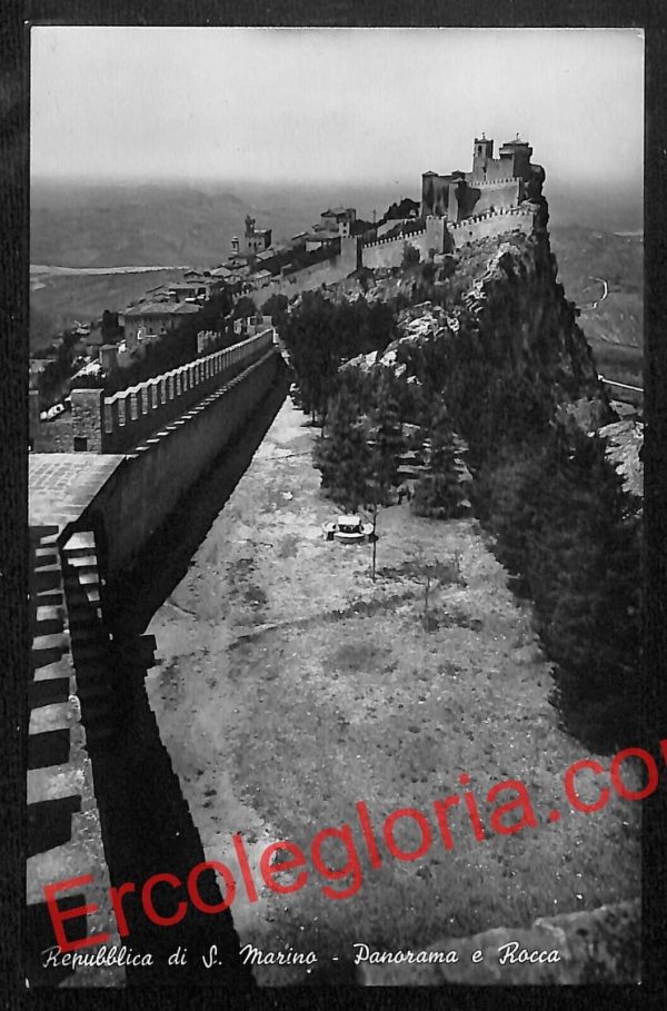 ai4833 - CARTOLINA D'EPOCA - San Marino Città - Panorama