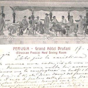 aa9914 - CARTOLINA  D'EPOCA - Perugia Città - Grand Hotel Brufani  1906